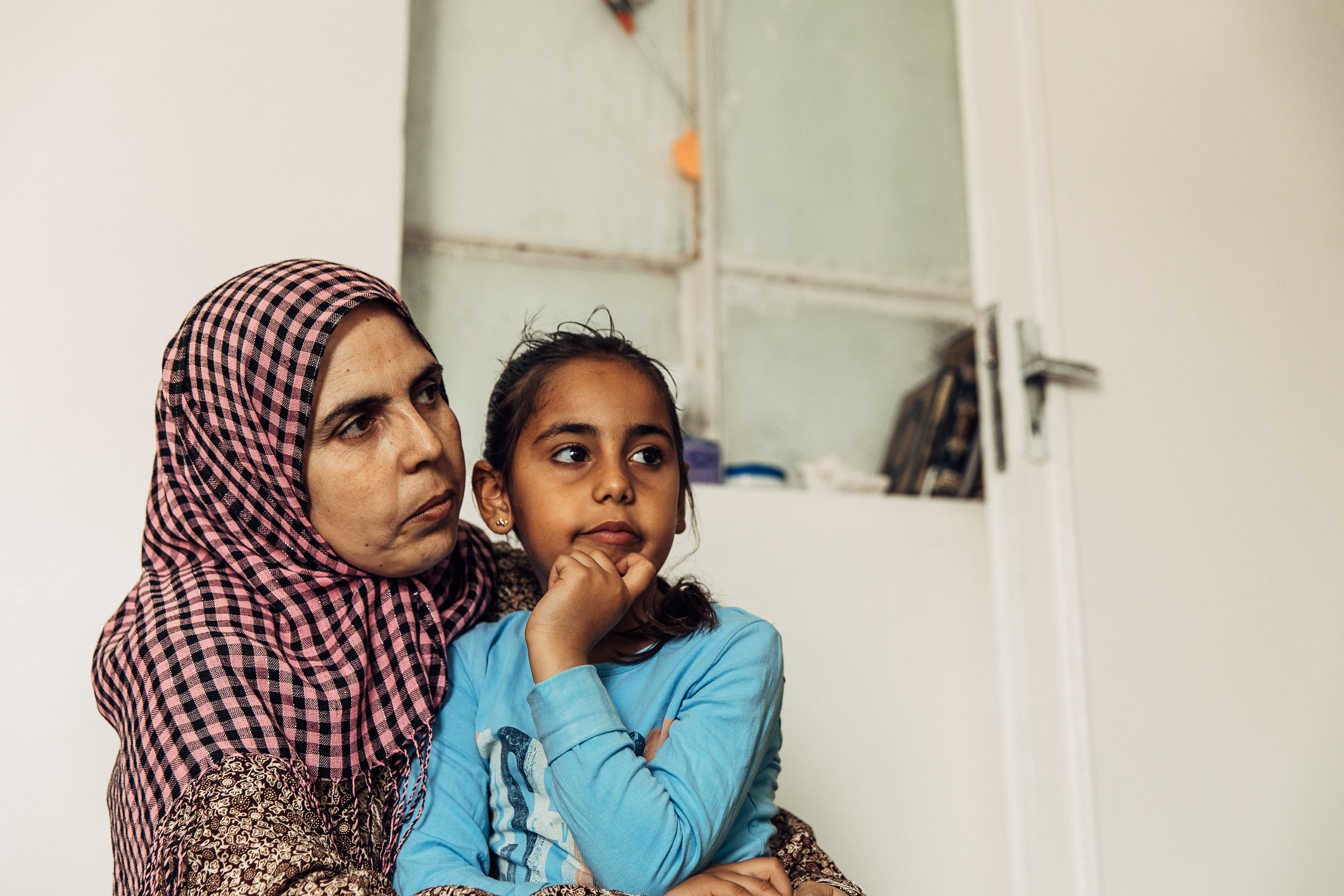 Amnah, déplacée syrienne en Jordanie 2018